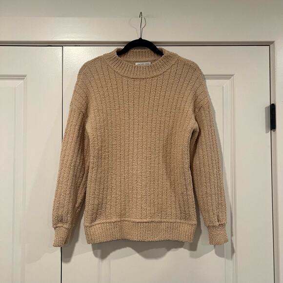 Rachel Zoe Women's Sweater Light Tan Super Soft‎ Size XS - Picture 1 of 8